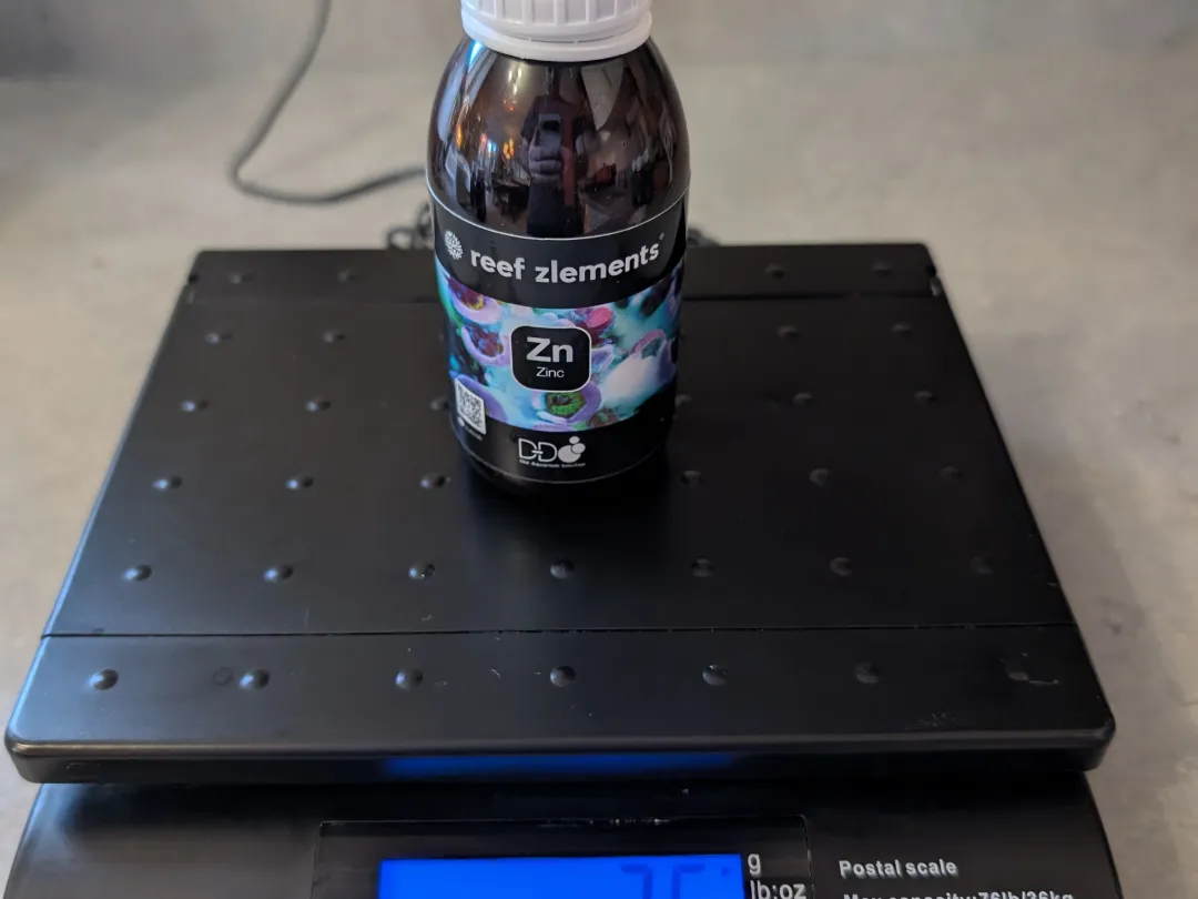 Reef Zlements Zn Zinc